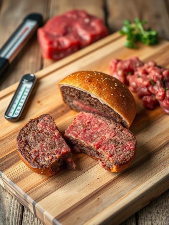 undercooked burger health risks